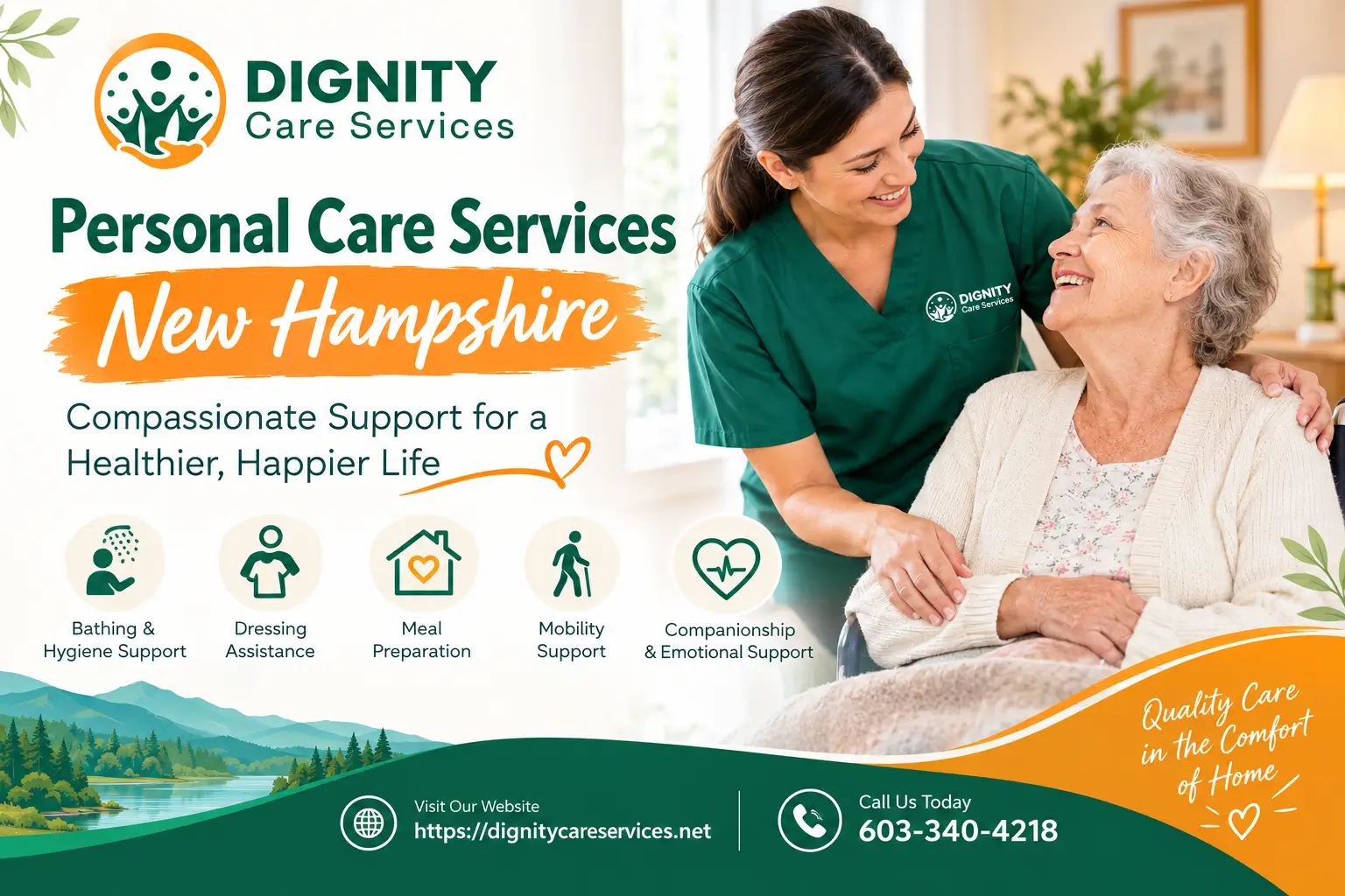 personal care services New Hampshire